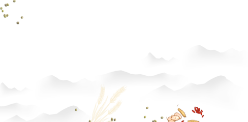 增甘以養(yǎng)脾氣五谷雜糧灰色中國風(fēng)展板